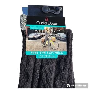 Cuddl Duds Leg Layering Softest Plush Women's Over The Knee Socks Size 4-10